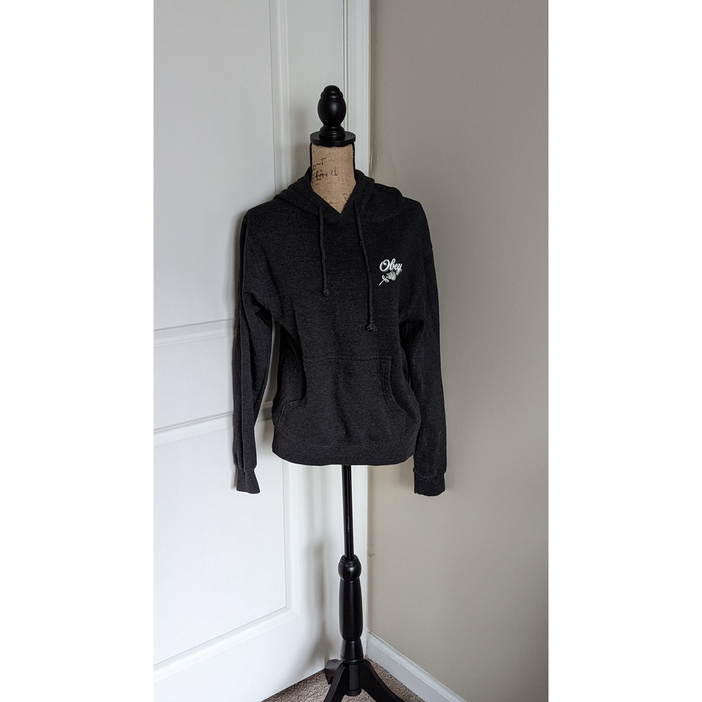 OBEY L Grey Hoodie